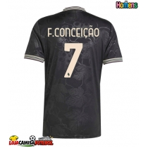 Camisa de Futebol Juventus Francisco Conceicao #7 Equipamento Alternativo 2025-26 Manga Curta